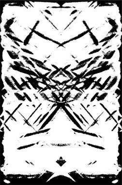 siyah ve beyaz grunge deseni, soyut arkaplan                         