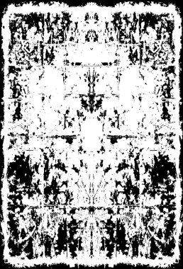 siyah ve beyaz grunge deseni, soyut arkaplan                                