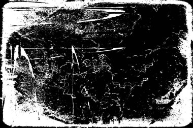 Grunge Vektör Doku Arkaplanı. Gürültüyle Kolayca Üzüntü Yaratmak, Tırmalamak, Bağbozumu Efekti