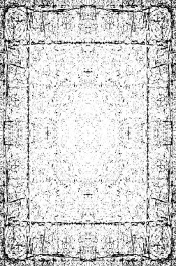 Grunge Vektör Doku Arkaplanı. Gürültüyle Kolayca Üzüntü Yaratmak, Tırmalamak, Bağbozumu Efekti