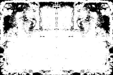 Grunge Vektör Doku Arkaplanı. Gürültüyle Kolayca Üzüntü Yaratmak, Tırmalamak, Bağbozumu Efekti