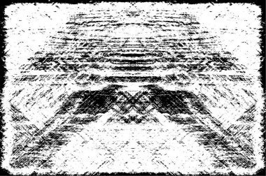 Grunge Vektör Doku Arkaplanı. Gürültüyle Kolayca Üzüntü Yaratmak, Tırmalamak, Bağbozumu Efekti