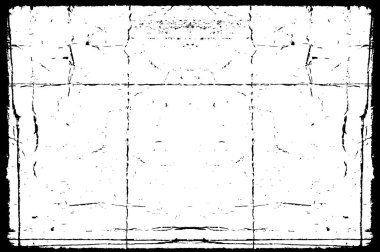 Grunge Vektör Doku Arkaplanı. Gürültüyle Kolayca Üzüntü Yaratmak, Tırmalamak, Bağbozumu Efekti