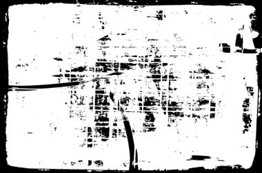 Grunge Vektör Doku Arkaplanı. Gürültüyle Kolayca Üzüntü Yaratmak, Tırmalamak, Bağbozumu Efekti