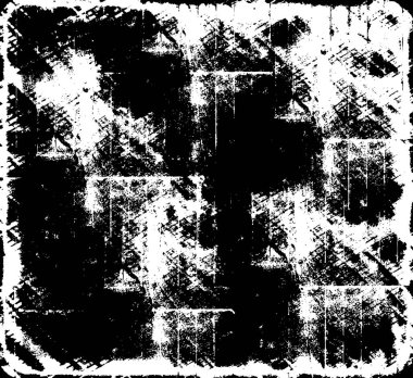 Grunge Vektör Doku Arkaplanı. Gürültüyle Kolayca Üzüntü Yaratmak, Tırmalamak, Bağbozumu Efekti