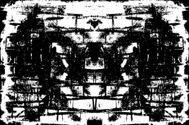 Grunge Vektör Doku Arkaplanı. Gürültüyle Kolayca Üzüntü Yaratmak, Tırmalamak, Bağbozumu Efekti