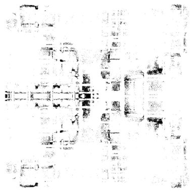 Grunge Vektör Doku Arkaplanı. Gürültüyle Kolayca Üzüntü Yaratmak, Tırmalamak, Bağbozumu Efekti