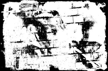 Grunge Vektör Doku Arkaplanı. Gürültüyle Kolayca Üzüntü Yaratmak, Tırmalamak, Bağbozumu Efekti