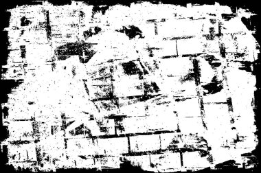 Grunge Vektör Doku Arkaplanı. Gürültüyle Kolayca Üzüntü Yaratmak, Tırmalamak, Bağbozumu Efekti