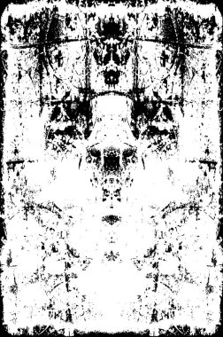 Soyut grunge siyah beyaz desenli arkaplan.               