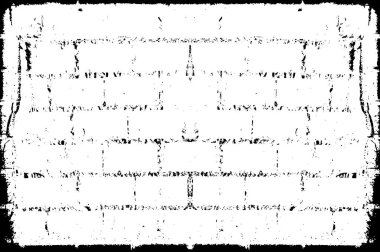Grunge Vektör Doku Arkaplanı. Gürültüyle Kolayca Üzüntü Yaratmak, Tırmalamak, Bağbozumu Efekti