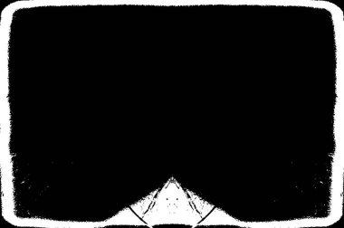 soyut siyah ve beyaz grunge şablonu, vektör illüstrasyonu        