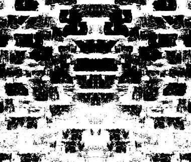 soyut siyah ve beyaz grunge şablonu, vektör illüstrasyonu        