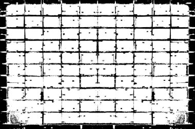 soyut siyah ve beyaz grunge şablonu, vektör illüstrasyonu        