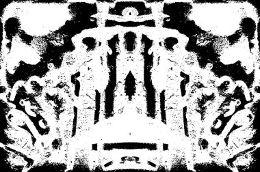 Eski soyut siyah beyaz grunge eskimiş arka plan       