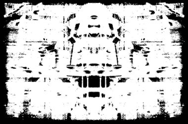 Eski soyut siyah beyaz grunge eskimiş arka plan       