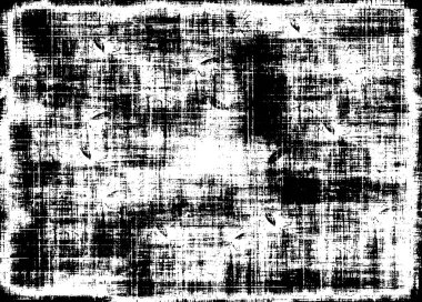 Grunge Vektör Doku Arkaplanı. Gürültüyle Kolayca Üzüntü Yaratmak, Tırmalamak, Bağbozumu Efekti