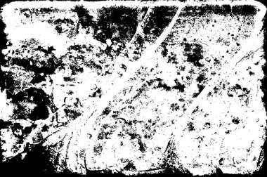 Grunge Vektör Doku Arkaplanı. Gürültüyle Kolayca Üzüntü Yaratmak, Tırmalamak, Bağbozumu Efekti