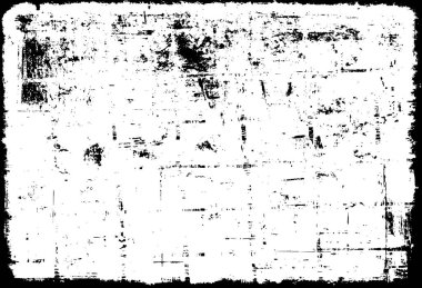 Grunge Vektör Doku Arkaplanı. Gürültüyle Kolayca Üzüntü Yaratmak, Tırmalamak, Bağbozumu Efekti