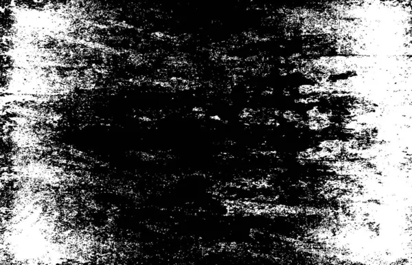 黒と白の汚れを描きました 抽象的なテクスチャの背景 — ストックベクタ