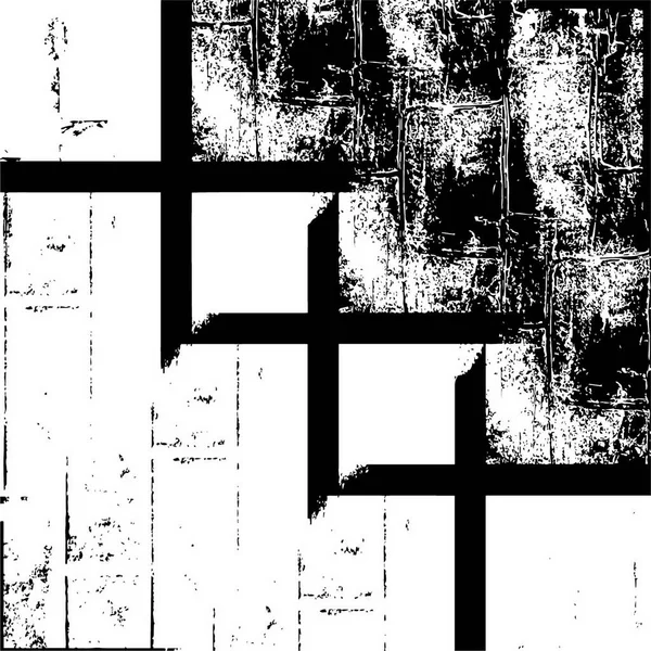 Gezeichnete Schwarze Und Weiße Flecken Abstrakt Strukturierter Hintergrund — Stockvektor