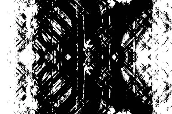 Patrón Grunge Blanco Negro Fondo Abstracto — Archivo Imágenes Vectoriales