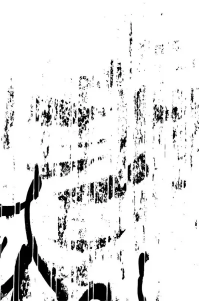 Black White Grunge Pattern Abstract Background — ストックベクタ