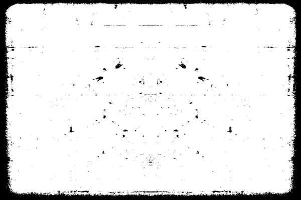 Vieux Abstrait Noir Blanc Fond Vintage Grunge — Image vectorielle