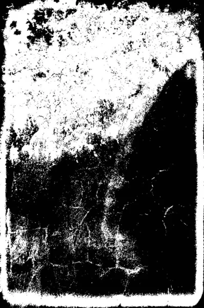 Sfondo Astratto Bianco Nero Bianco Nero Monocromatico Vecchio Grunge Vintage — Vettoriale Stock