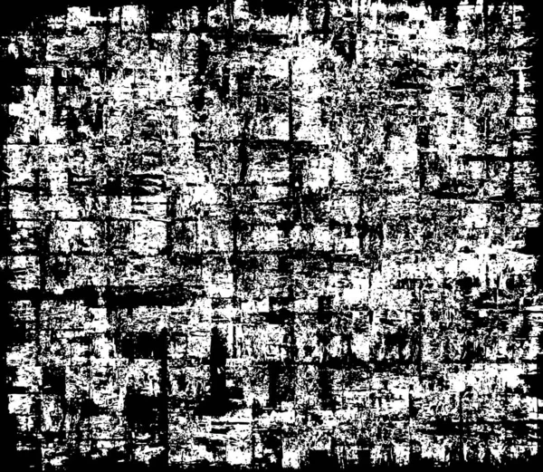 Czarny Biały Wzór Grunge Abstrakcyjne Tło — Wektor stockowy