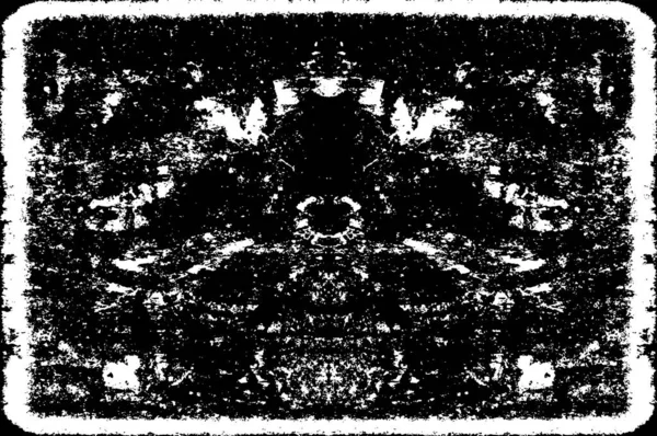 Black White Abstract Background Black White Monochrome Old Grunge Vintage — Stock Vector