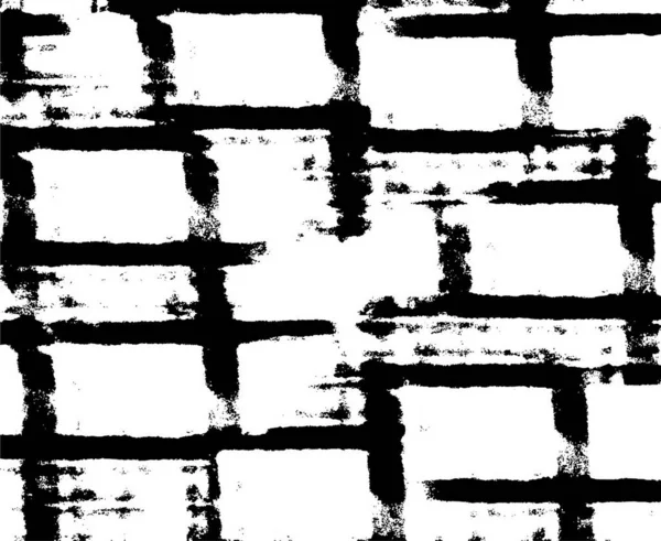Oud Abstract Zwart Wit Grunge Vintage Verweerde Achtergrond — Stockvector
