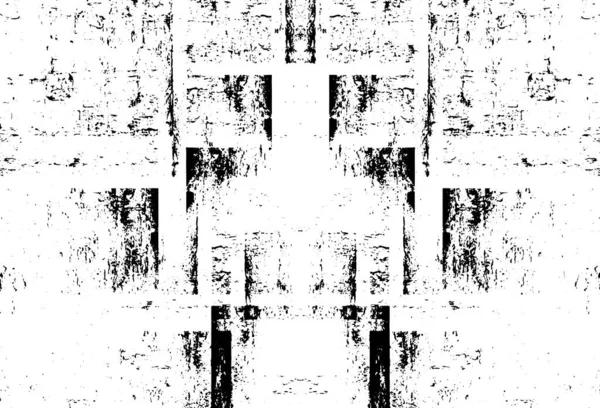 Vechi Abstract Negru Alb Grunge Fundal Epocă Meteo — Vector de stoc