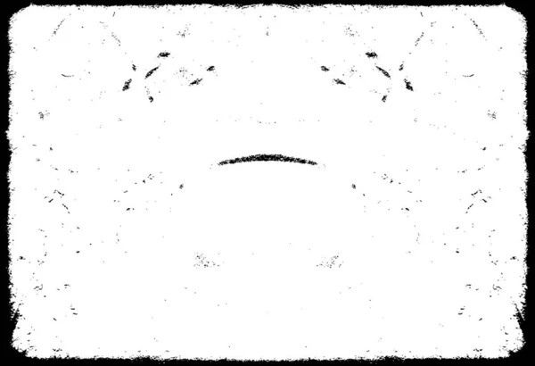 Старий Абстрактний Чорно Білий Гранжевий Старовинний Вивітрений Фон — стоковий вектор