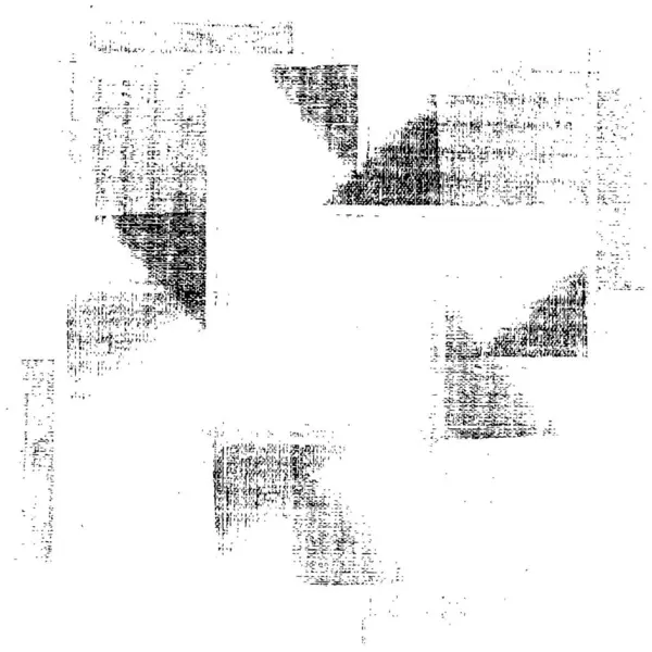 Vieux Abstrait Noir Blanc Grunge Vintage Fond Altéré — Image vectorielle