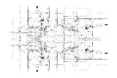Grunge Vektör Doku Arkaplanı. Gürültüyle Kolayca Üzüntü Yaratmak, Tırmalamak, Bağbozumu Efekti
