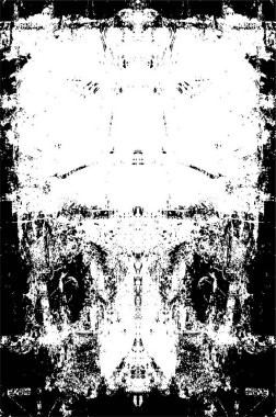 Grunge Vektör Doku Arkaplanı. Gürültüyle Kolayca Üzüntü Yaratmak, Tırmalamak, Bağbozumu Efekti