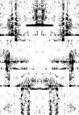 Grunge Vektör Doku Arkaplanı. Gürültüyle Kolayca Üzüntü Yaratmak, Tırmalamak, Bağbozumu Efekti