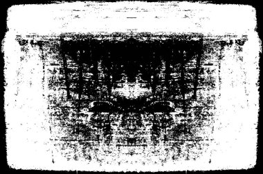 Grunge Vektör Doku Arkaplanı. Gürültüyle Kolayca Üzüntü Yaratmak, Tırmalamak, Bağbozumu Efekti