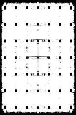 Grunge Vektör Doku Arkaplanı. Gürültüyle Kolayca Üzüntü Yaratmak, Tırmalamak, Bağbozumu Efekti