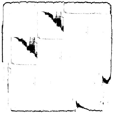 Grunge Vektör Doku Arkaplanı. Gürültüyle Kolayca Üzüntü Yaratmak, Tırmalamak, Bağbozumu Efekti