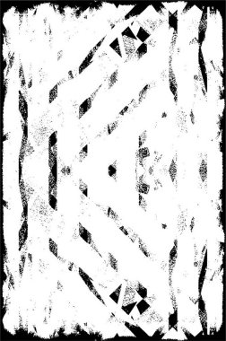 Grunge Vektör Doku Arkaplanı. Gürültüyle Kolayca Üzüntü Yaratmak, Tırmalamak, Bağbozumu Efekti