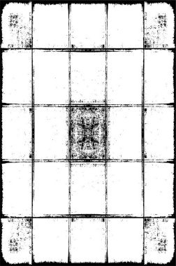 Grunge Vektör Doku Arkaplanı. Gürültüyle Kolayca Üzüntü Yaratmak, Tırmalamak, Bağbozumu Efekti