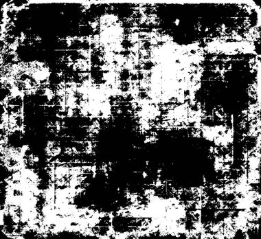 Grunge Vektör Doku Arkaplanı. Gürültüyle Kolayca Üzüntü Yaratmak, Tırmalamak, Bağbozumu Efekti