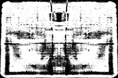 Grunge Vektör Doku Arkaplanı. Gürültüyle Kolayca Üzüntü Yaratmak, Tırmalamak, Bağbozumu Efekti