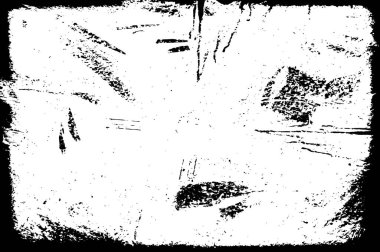 Grunge Vektör Doku Arkaplanı. Gürültüyle Kolayca Üzüntü Yaratmak, Tırmalamak, Bağbozumu Efekti