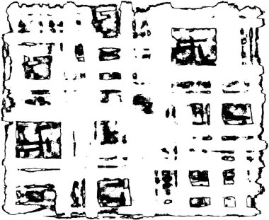 Grunge Vektör Doku Arkaplanı. Gürültüyle Kolayca Üzüntü Yaratmak, Tırmalamak, Bağbozumu Efekti