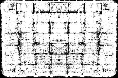 Grunge Vektör Doku Arkaplanı. Gürültüyle Kolayca Üzüntü Yaratmak, Tırmalamak, Bağbozumu Efekti