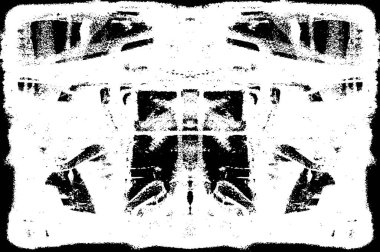 Grunge Vektör Doku Arkaplanı. Gürültüyle Kolayca Üzüntü Yaratmak, Tırmalamak, Bağbozumu Efekti