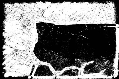 Grunge Vektör Doku Arkaplanı. Gürültüyle Kolayca Üzüntü Yaratmak, Tırmalamak, Bağbozumu Efekti